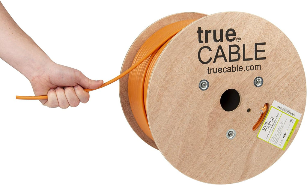 1000ft Cat6A Shielded Riser Bulk Ethernet Cable A558