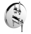 Roman Bronze Thermostatic Trim with Volume Control and 2 Way Diverter P72655