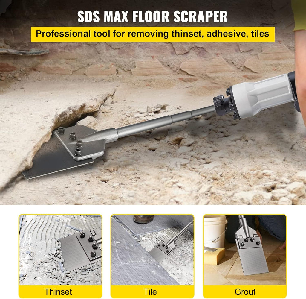 Clay Spade Jackhammer Bit with Point Chisel, Pack of 2 S849301