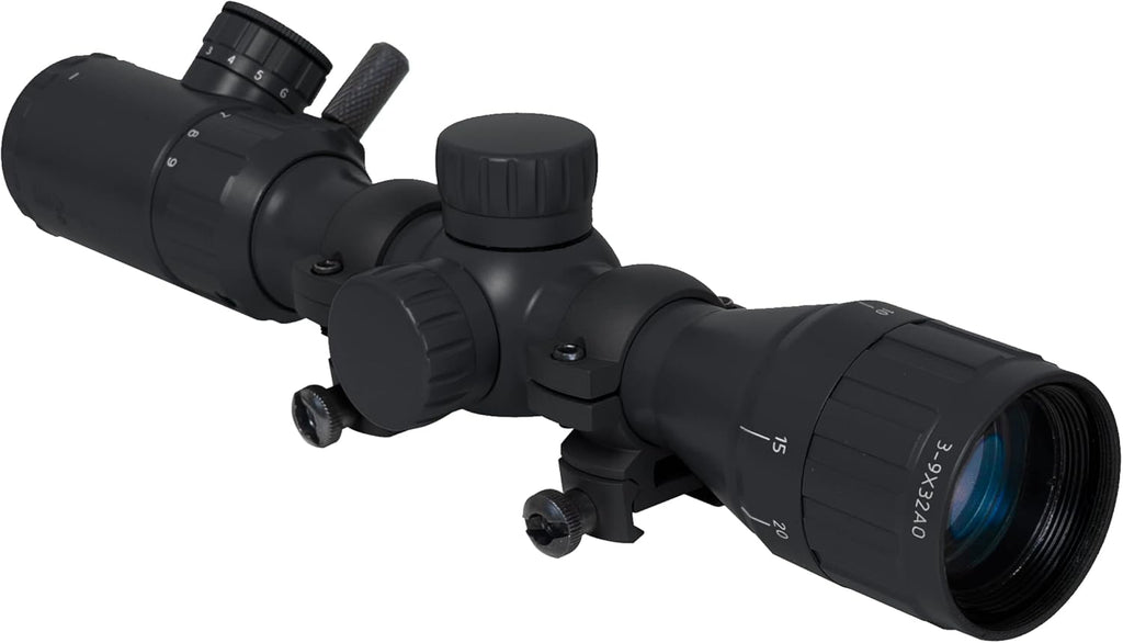 3-9x32 AO Rifle Scope with Illuminated Reticle F223