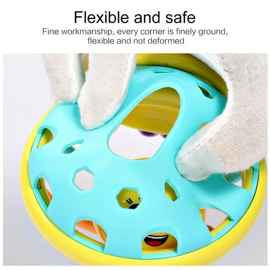 Rattle Ball Sensory Teether Toy Silicone O8026
