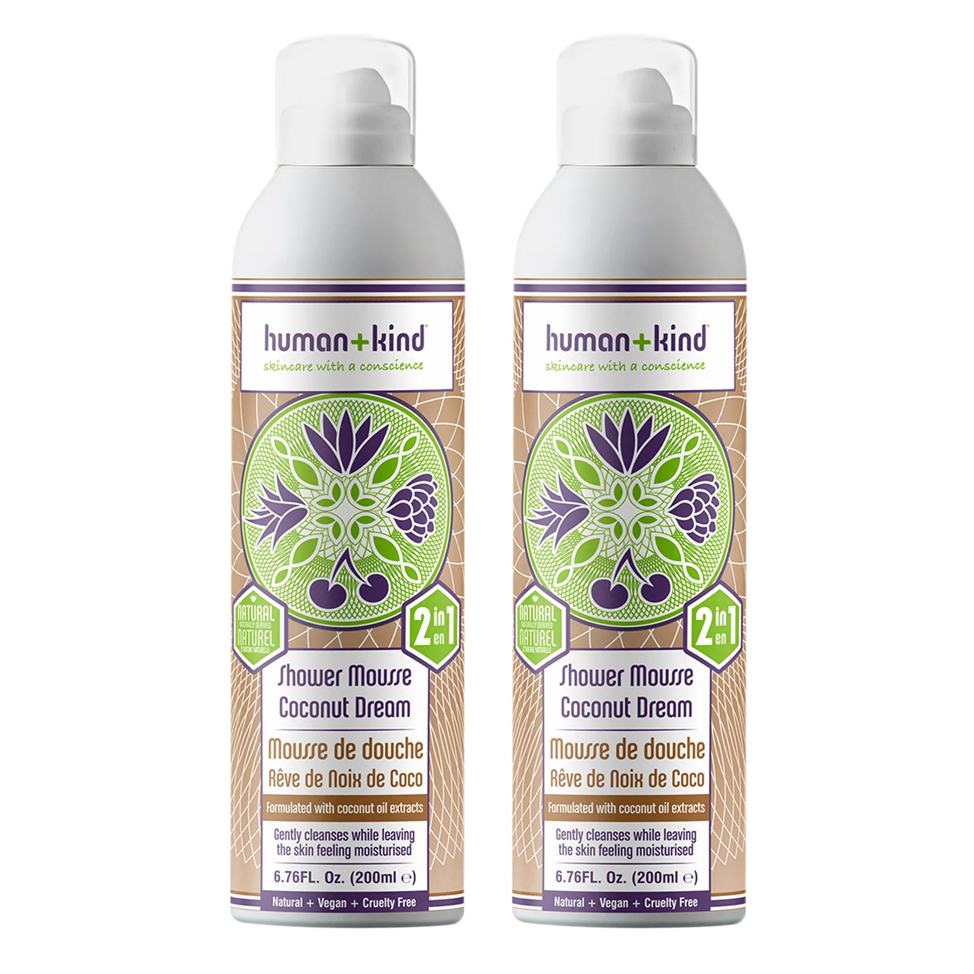 Coconut Dream Body Wash Pack of 2, 6.76 oz R5243