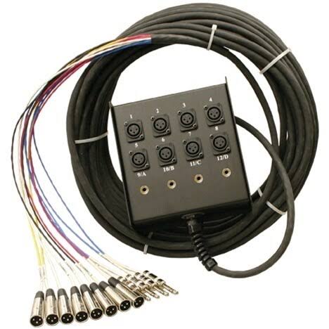 16-Channel/4-Return Snake (150 Foot) O7654