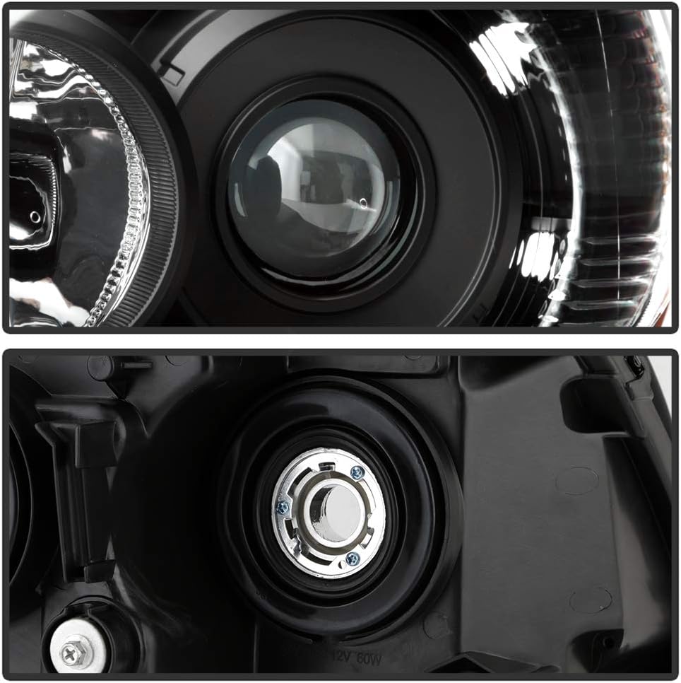 Black 2006-2009 Toyota 4Runner Replacement Headlights Y8802