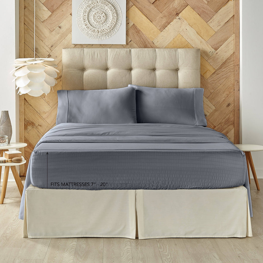 500 Thread Count 4 Piece Bed Sheet Set - Sage - California King G321