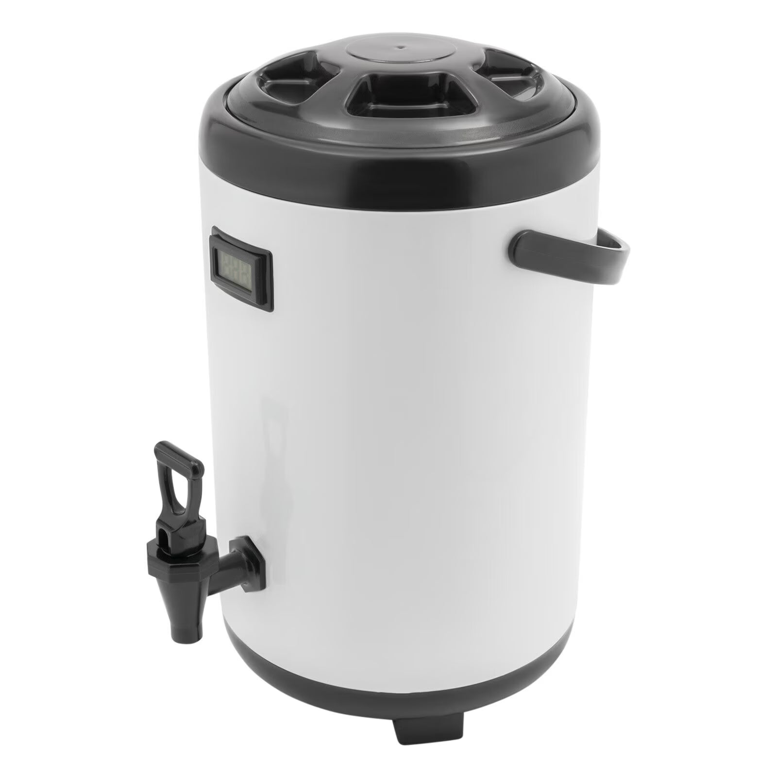 10L Insulated Stainless Steel Beverage Dispenser with Spigot & Thermometer E87137