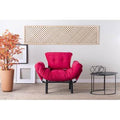 Fuchsia Linen Armchair A745803