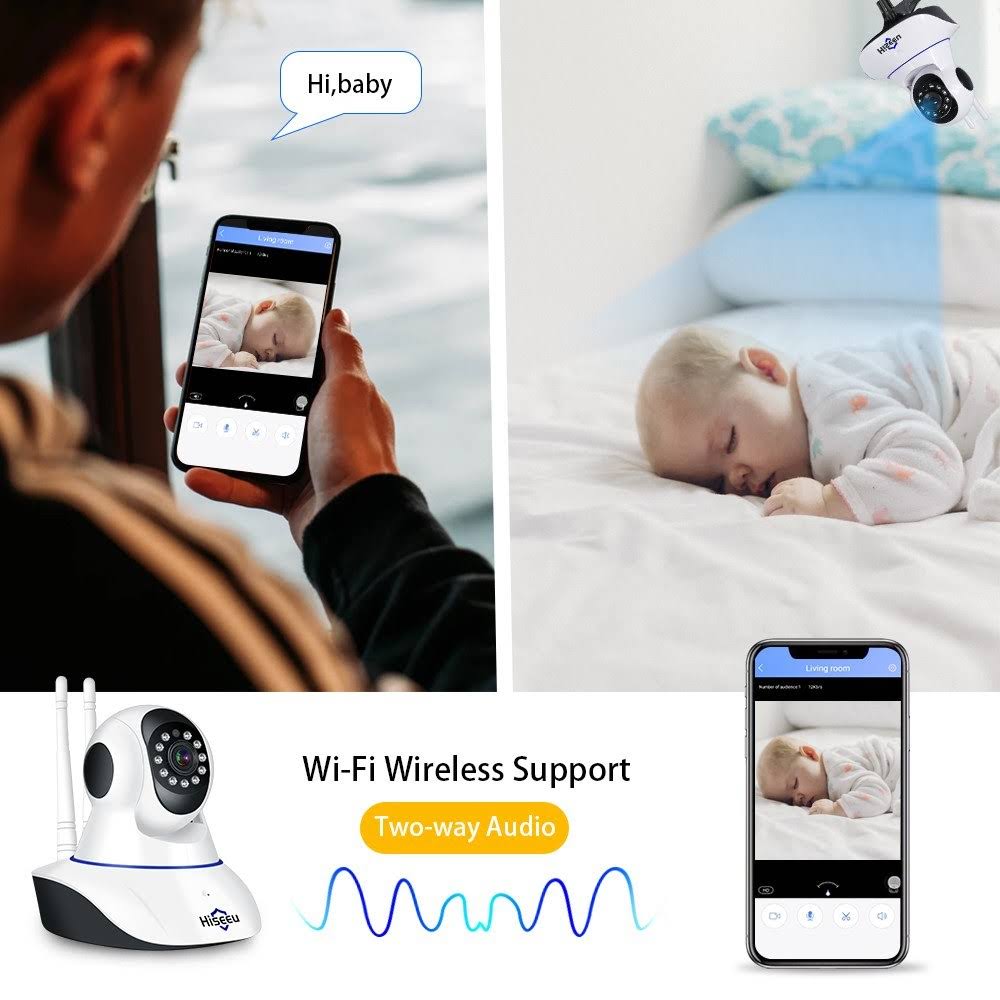 1080p Wireless WiFi Pan Tilt HD IP Camera P11898
