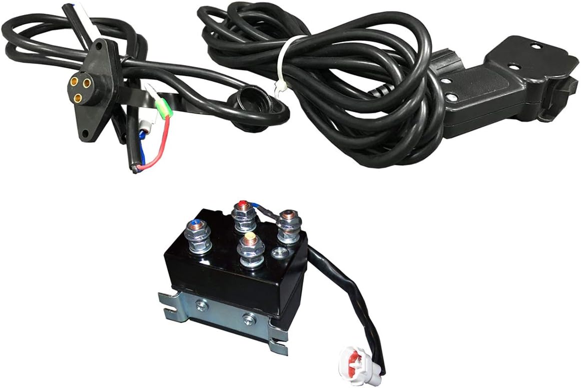 2500# Winch with Steel Cable E544