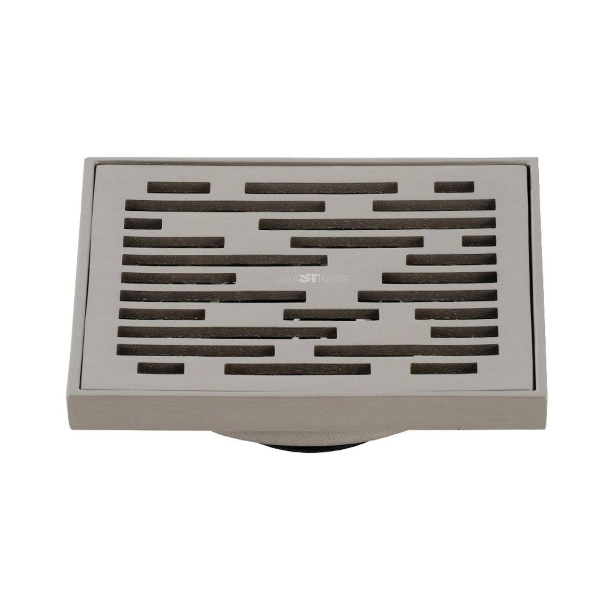 Brushed Nickel Square Grid Shower Drain C677