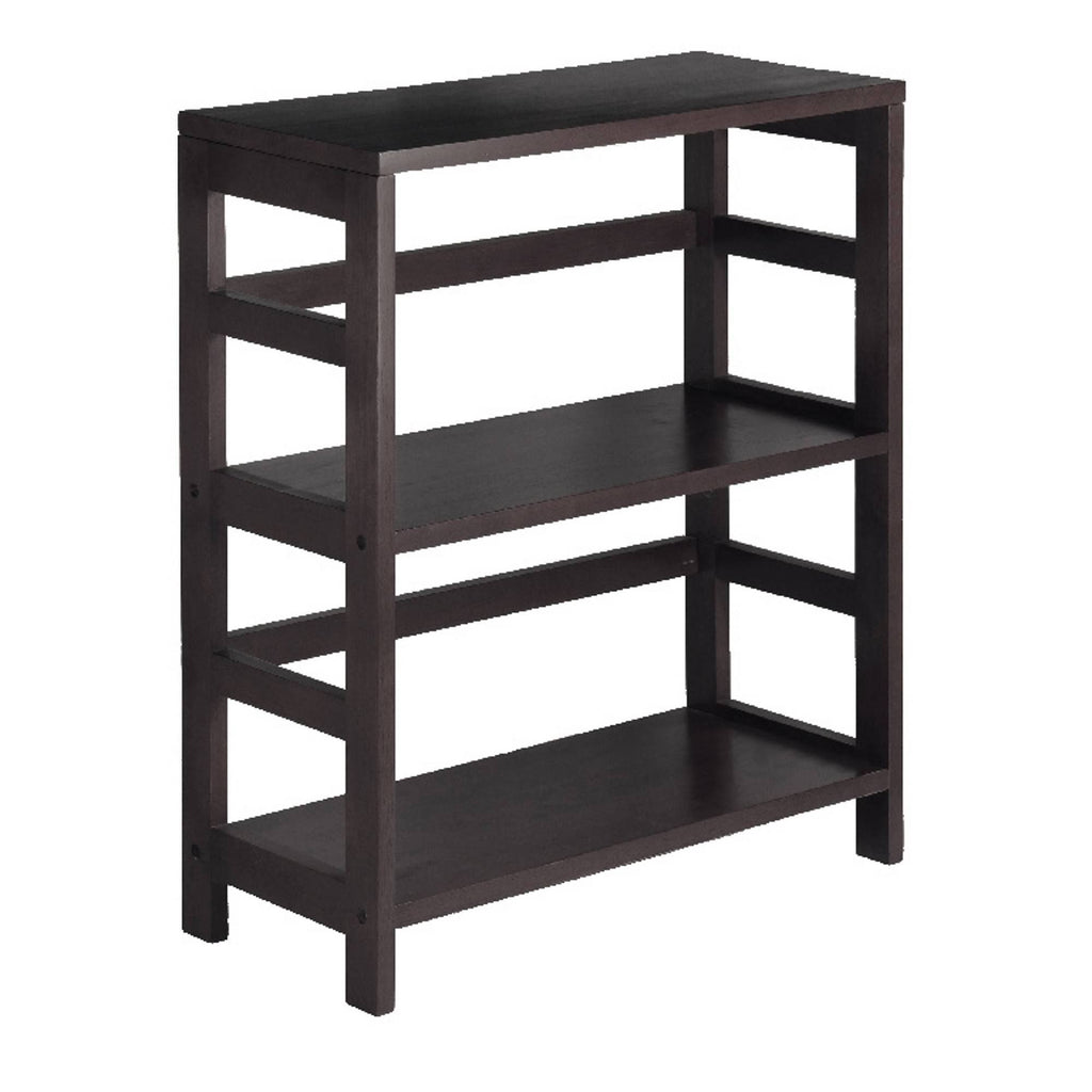 2-Section Storage Shelf with 4 Black Fabric Baskets A293