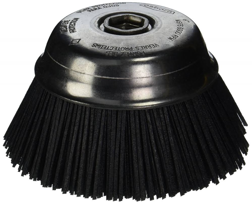 Abrasive Cup Brush, Silicon Carbide, 6x22 J9668
