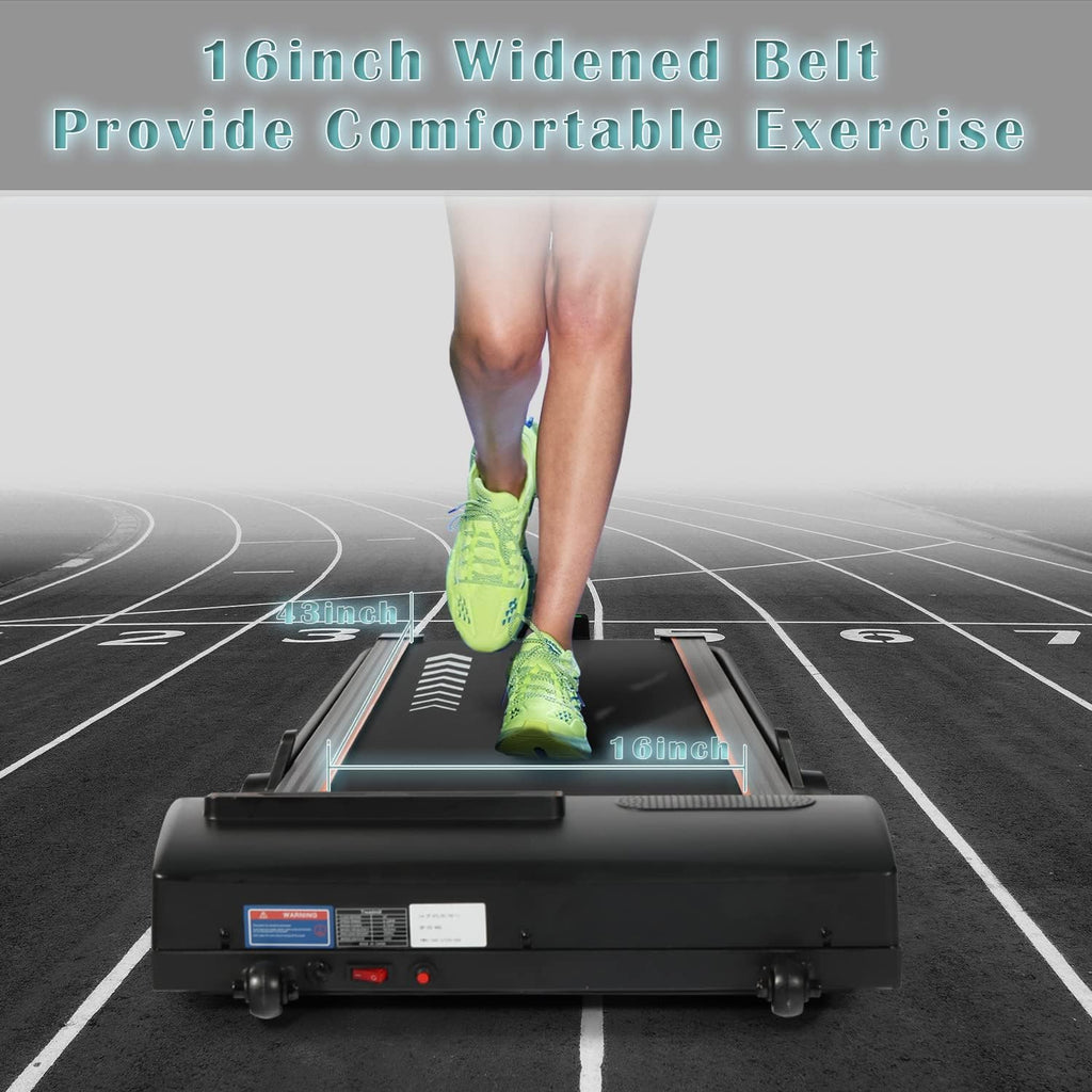 2 in 1 Under Desk Folding Electric Treadmill with LED Display G9151