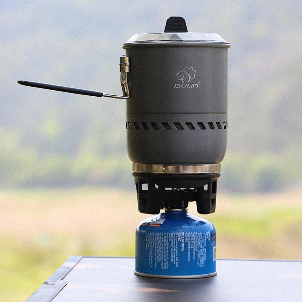 Camping Stove Pot with Windproof Gas Stove Head C967665