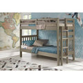 Twin Over Twin Solid Wood Bunk Bed H978
