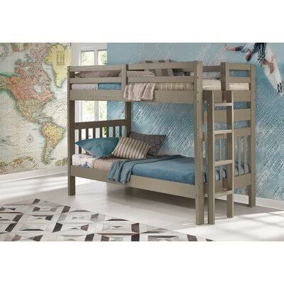 Twin Over Twin Solid Wood Bunk Bed H978