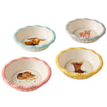 4 Pack Ceramic Pie Pan Set P812