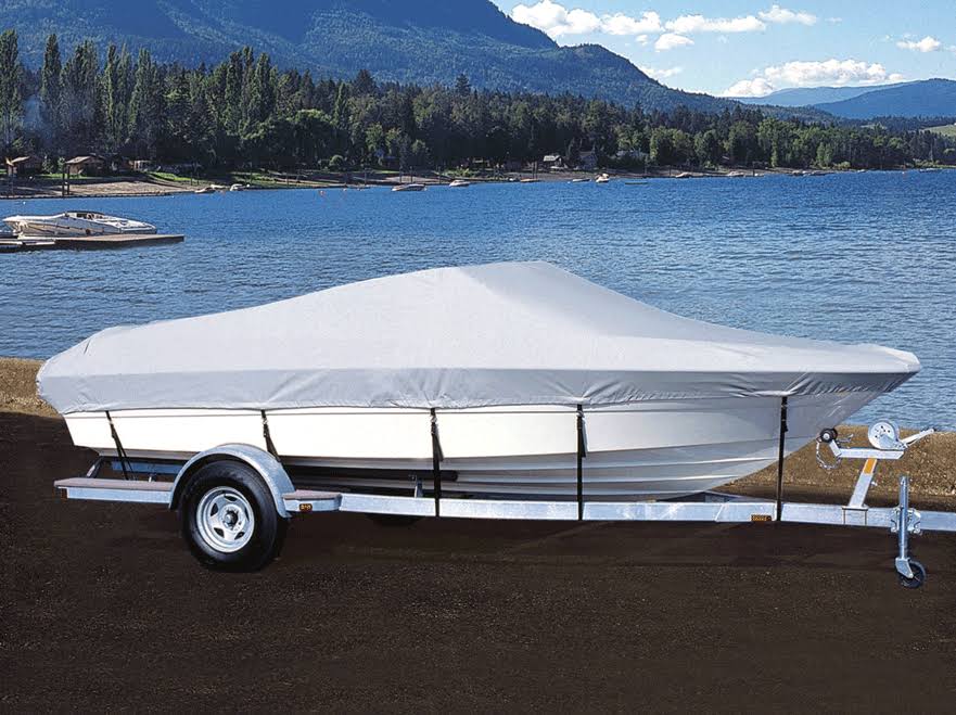 Navy Blue Deck Boat Cover U93658