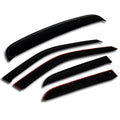Outside Mount Window Visor Deflector and Sunroof 5 Pcs Set E34586