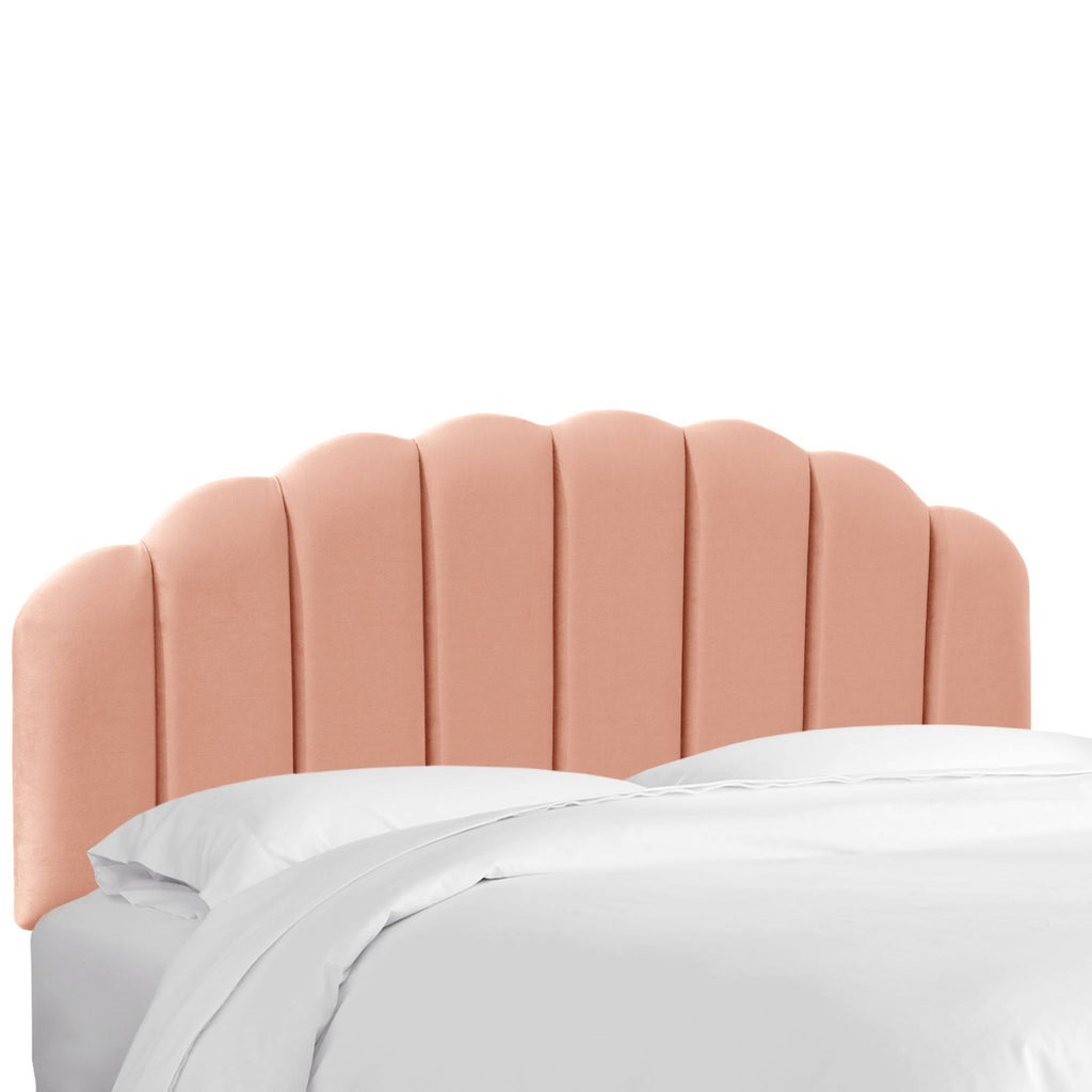 Blush Velvet Headboard C253723