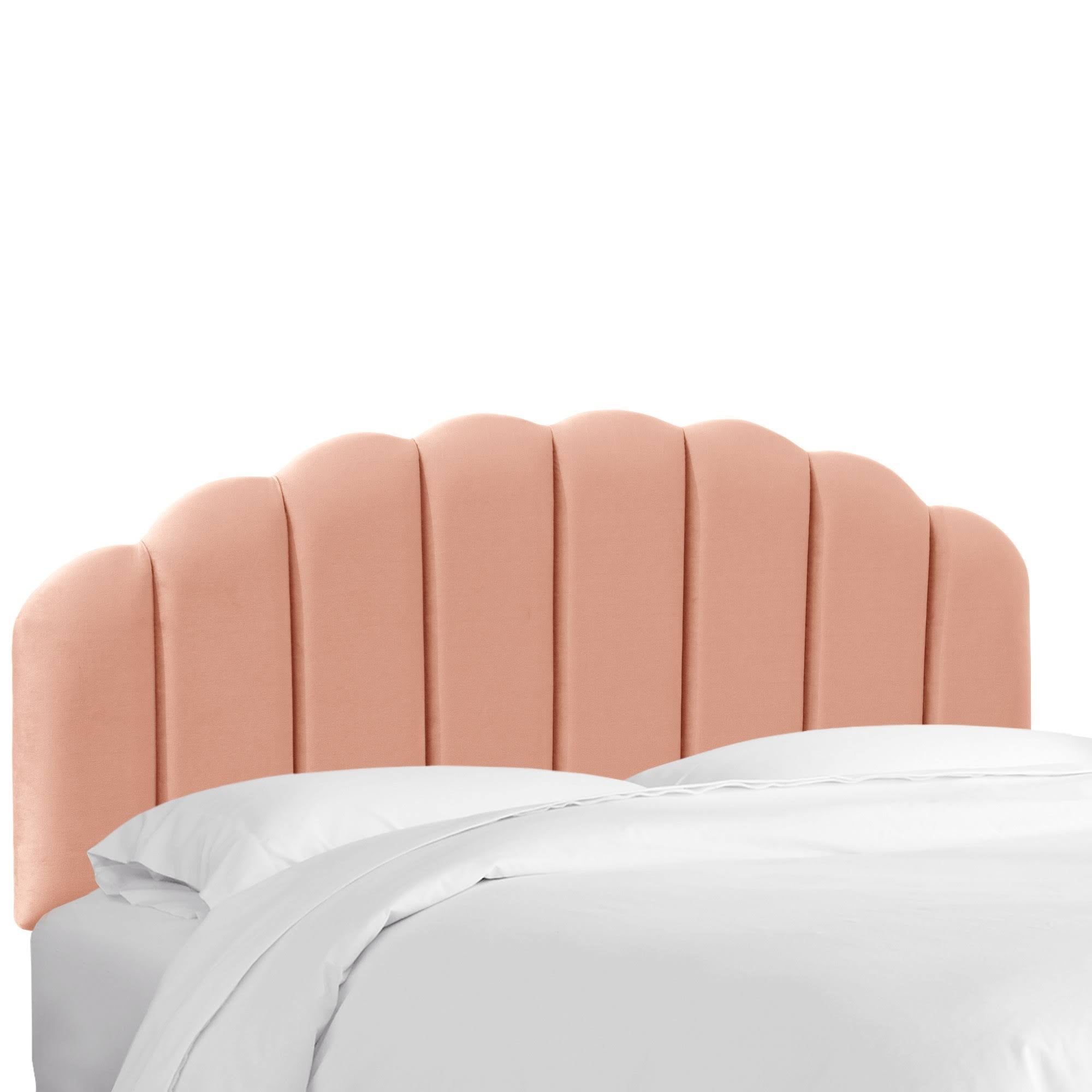Blush Velvet Headboard C253723