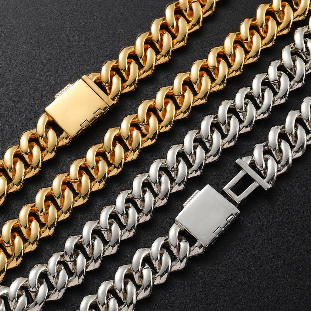 16MM Miami Cuban Link Chain Necklace X3275