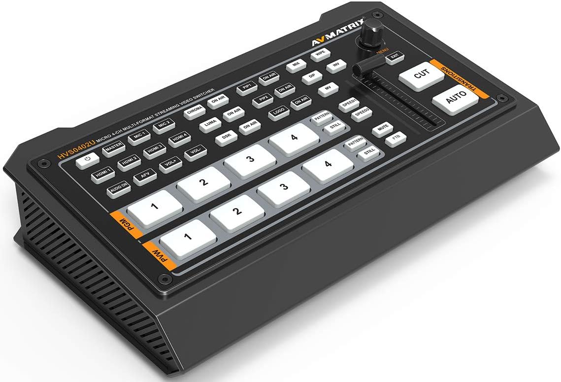4 x HDMI Inputs Video Mixer Switcher USB Output T4099