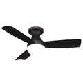 Matte Black Orb Ceiling Fan M6883