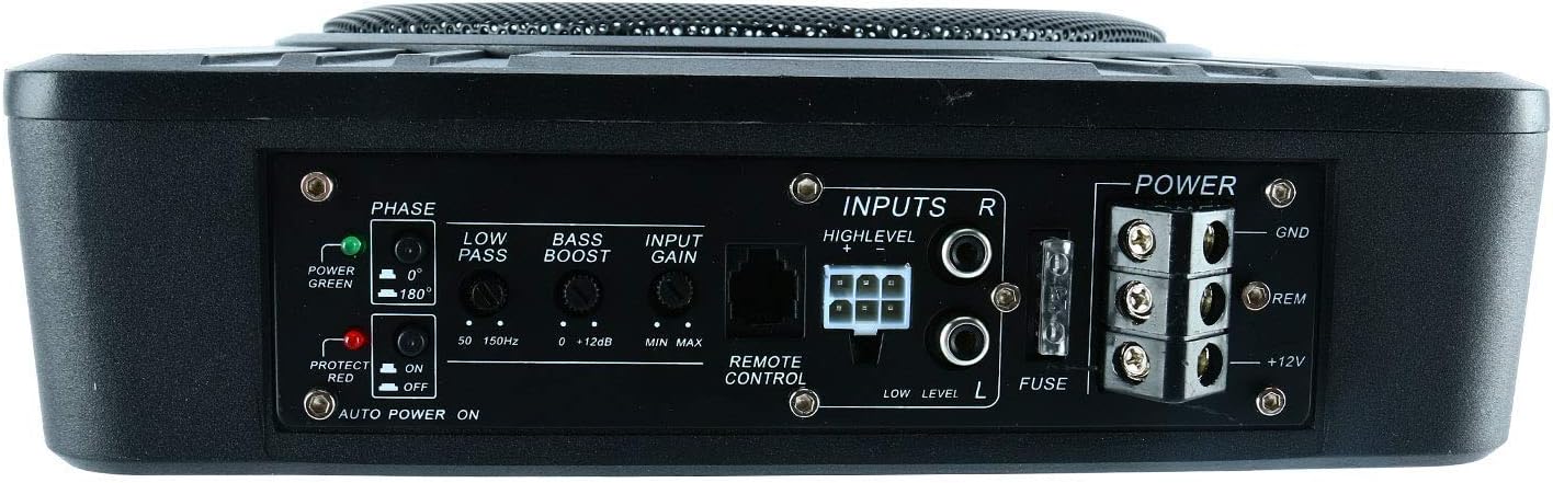 10 Inch 600W Car Under-Seat Active Powered Subwoofer W16225
