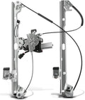 Power Window Regulator with Motor 2 Pins Front Left Driver Side Pack of 2 D206436