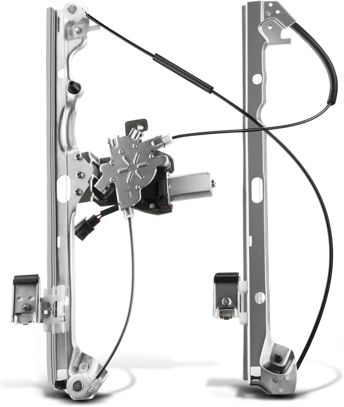 Power Window Regulator with Motor 2 Pins Front Left Driver Side Pack of 2 D206436