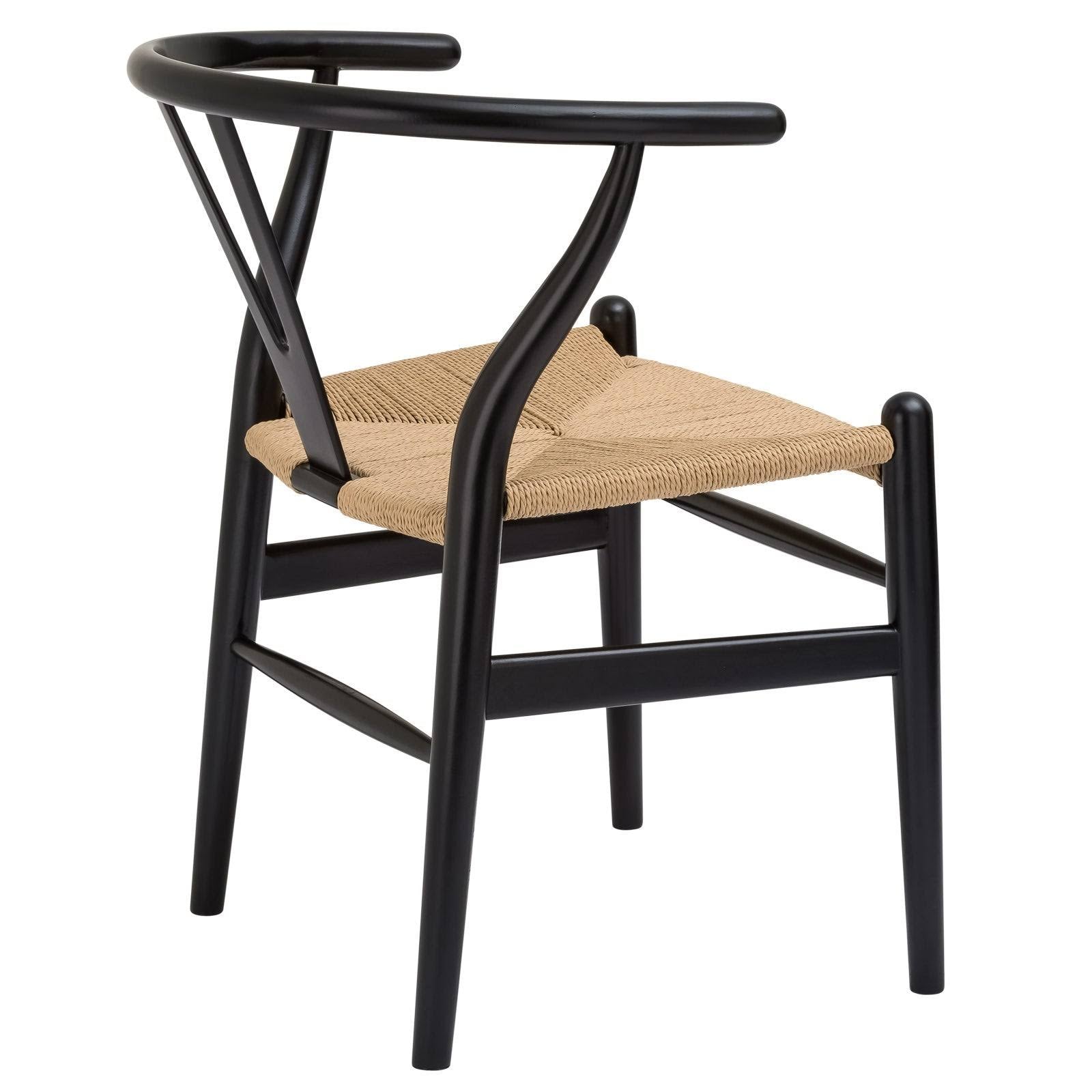 Black Weave Chairs (Set of 2) P638588
