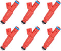 6pcs 12 Holes Fuel Injectors Set H497252