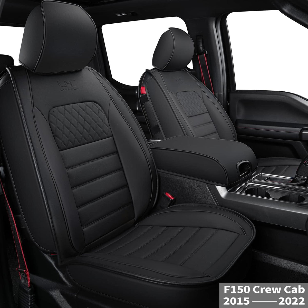 F150 Crew Cab Faux Leather Seat Covers Q3367