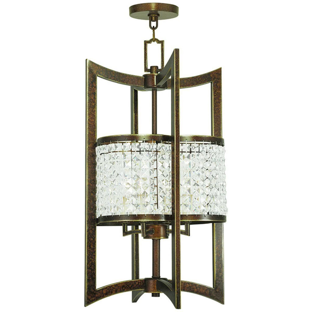 Brushed Nickel 4 Light Lantern G453565