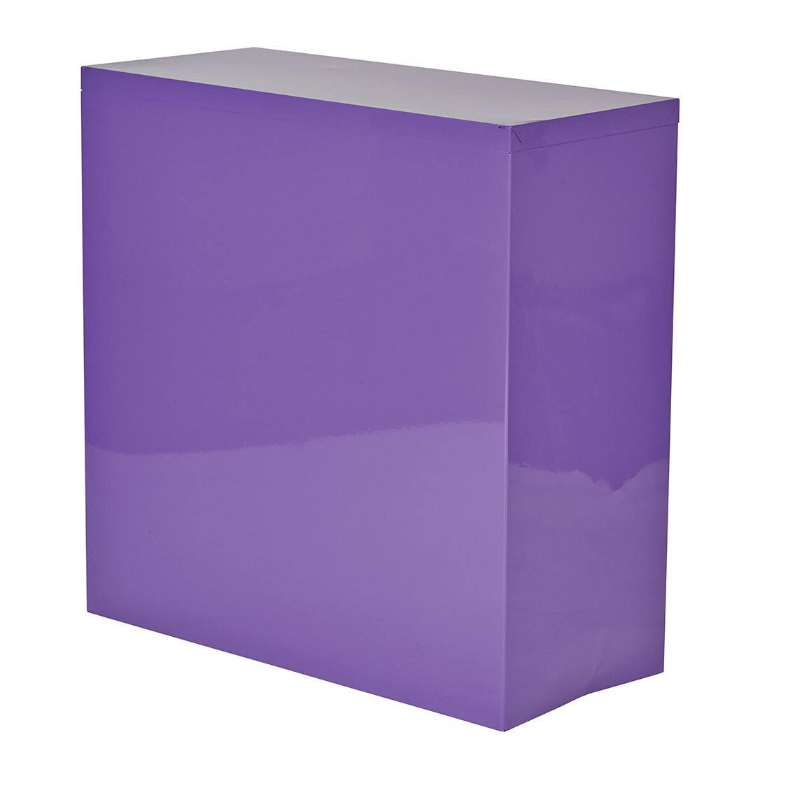White Metal Bookcase V4736