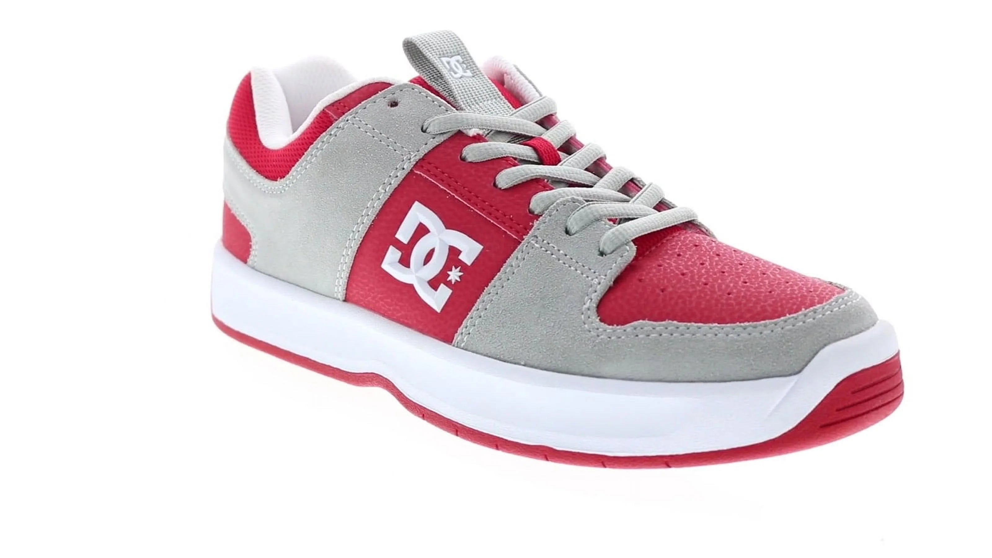 Grey Red Casual Skate Shoe B7155