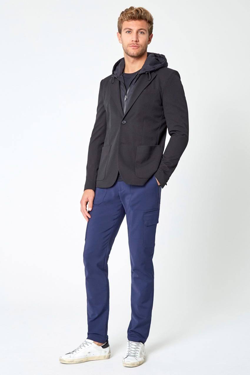 Navy Blue Cargo Pant 34x34 S14494
