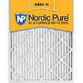 16x20x1 Pleated MERV 10 Carbon AC Furnace Filters Qty 24 S97438