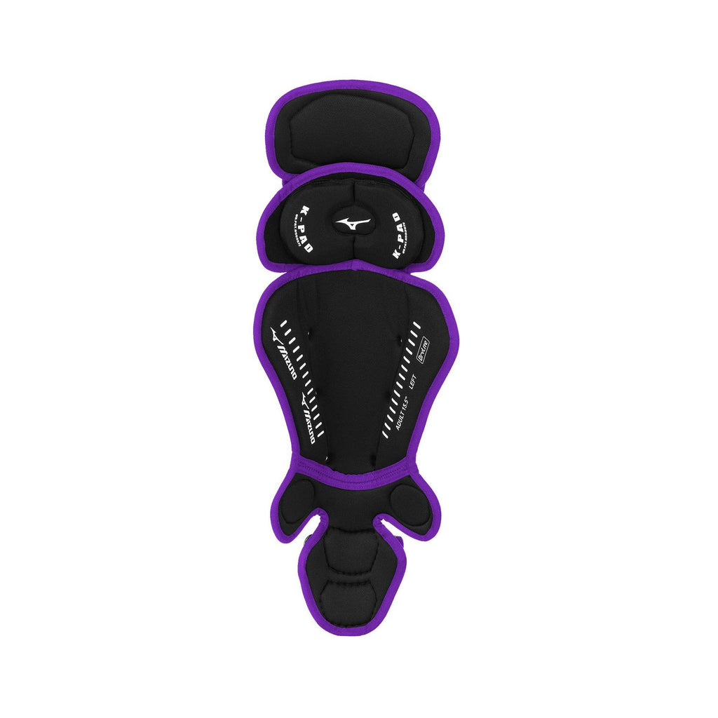 Black/Purple Baseball Shin Guards J299769