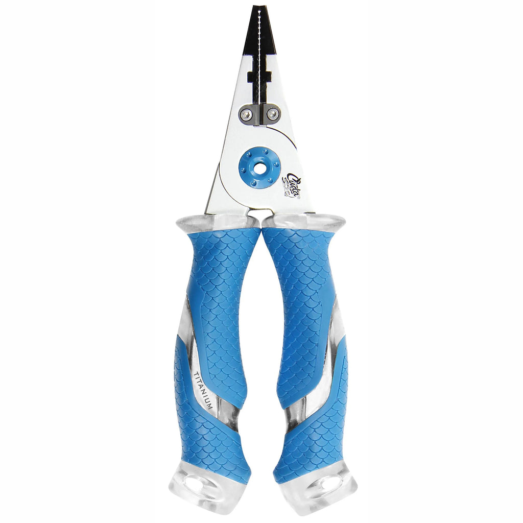 7.5" Titanium Bonded Aluminum Alloy Pliers With Sheath U542