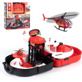 Toy Car Ramp Track Climbing Hills Construction Play Set with Backpack V819