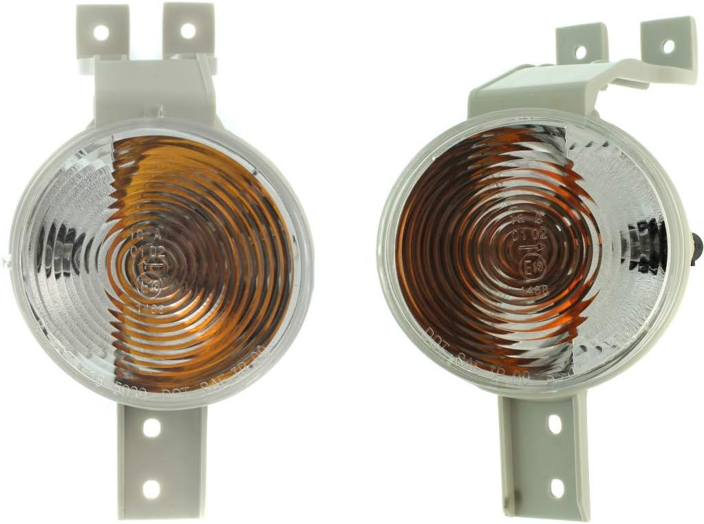Parking Signal Light Assembly Unit Pair Pack of 2 F1380