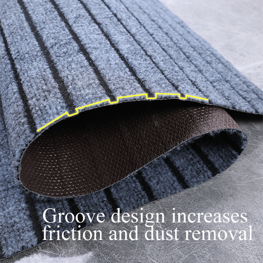 Non Slip Low-Profile Door Mat, 24x16'' F9985