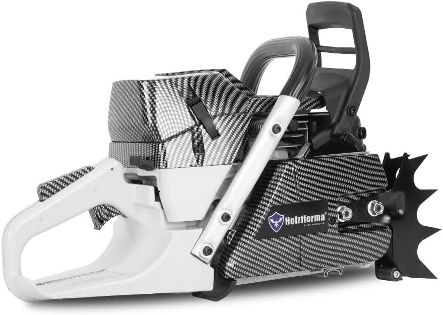 71cc Chainsaw with Nikasil Cylinder Meteor Piston Caber Ring NGK Plug Double Bumper Strips P630