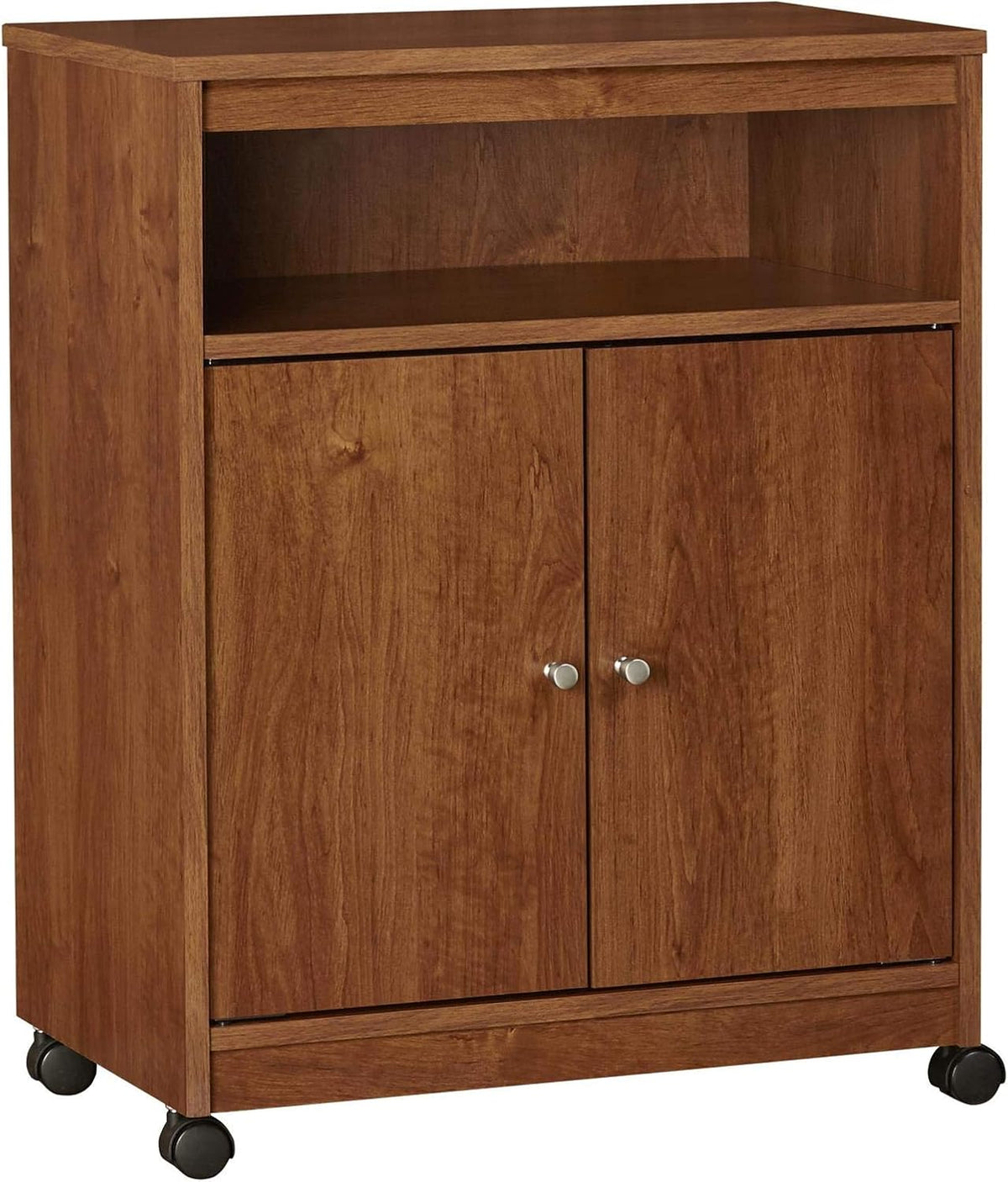Black Oak Microwave Cart E7694