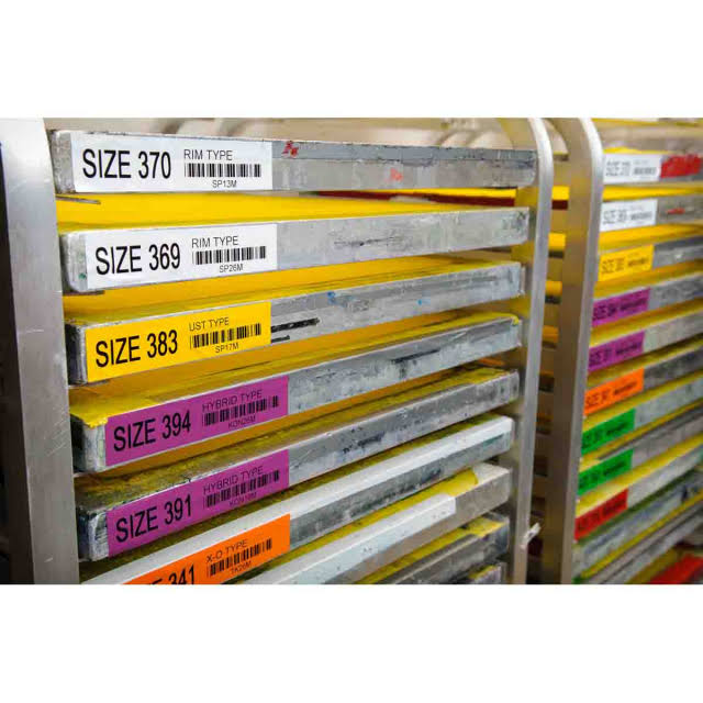 Clear Polyester Label Tape Cartridge O123133
