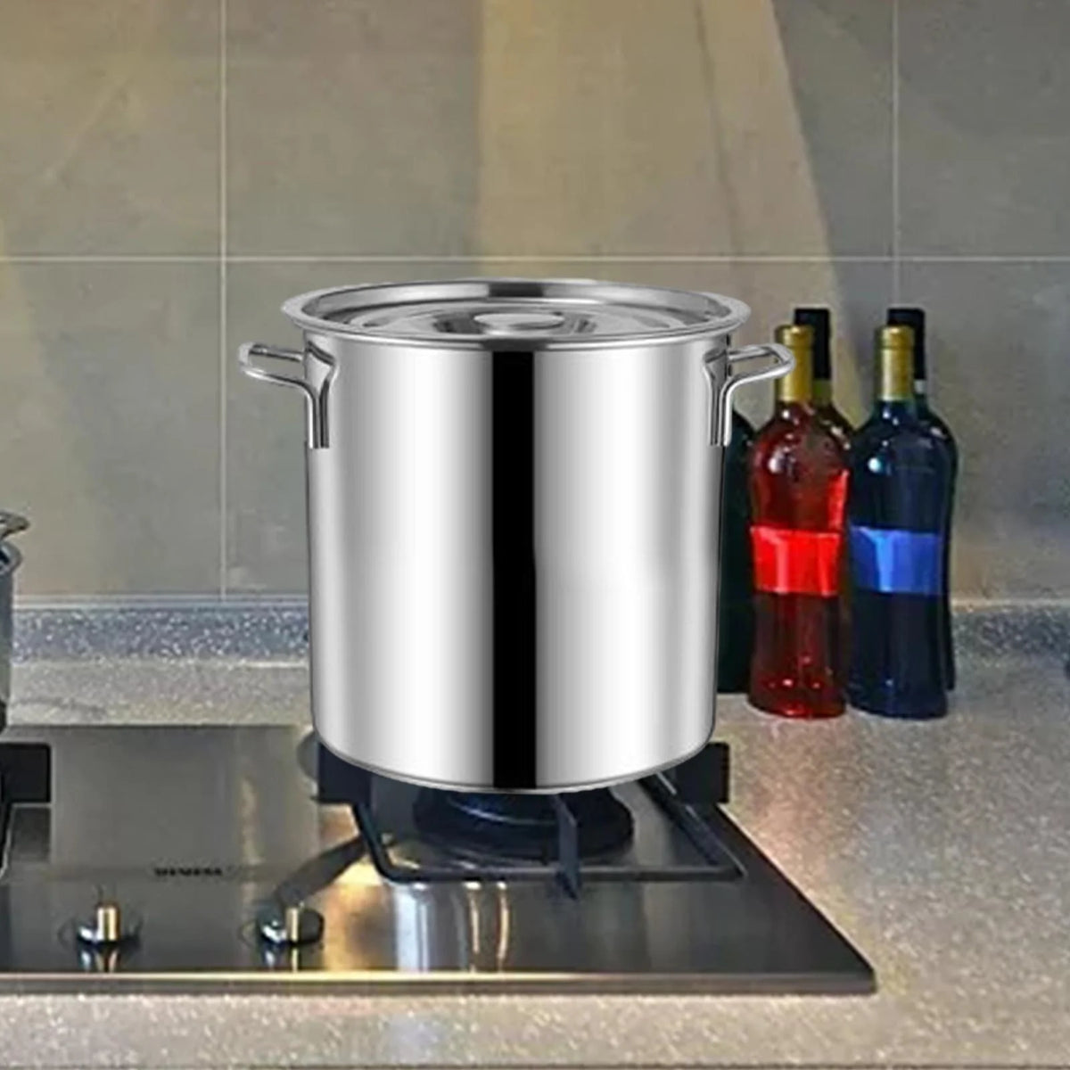 10L Stockpot with Lid Cookware V713309