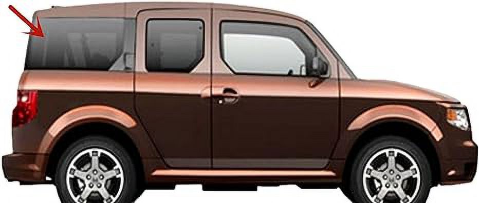 Right Side Rear Quarter Window Glass E367