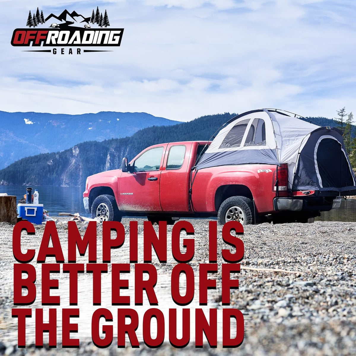 Truck Bed Tent with Front Awning S352